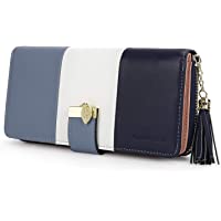Los mejores  - Pomelo best Monederos Mujer Cartera de Mujer de Gran Capacidad de Cuero de Mujer con RFID Bloqueo Bolsos Largo de Mujer…